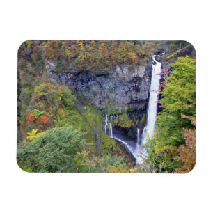 Magnet Flexible Asie, Japon, Nikko. Cascade Kegon de Nikko, un