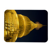 Magnet Flexible Asie, Mayanmar, Yangon, temple bouddhiste à (Horizontal)