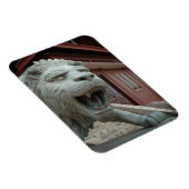 Magnet Flexible Asie, Vietnam. Sculpture de lion à Chau Doc (Côté Droit)