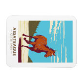 Magnet Flexible Assateague State Park Maryland Badge (Horizontal)