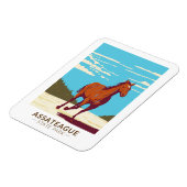 Magnet Flexible Assateague State Park Maryland Badge (Côté Gauche)