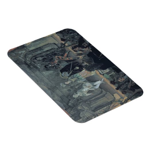 Magnet Flexible Assemblage de maçons libres avant l'initiation d'u (Côté Droit)