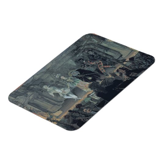 Magnet Flexible Assemblage de maçons libres avant l'initiation d'u (Côté Gauche)