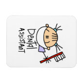 Magnet Flexible Assistant Dentaire (Horizontal)