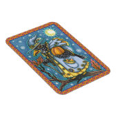 MAGNET FLEXIBLE ASSISTANT HALLOWEEN EVE BLACKBIRD, HALLOWEEN RAVEN (Côté Droit)
