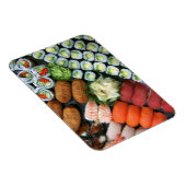 Magnet Flexible Assortiment de sushis japonais favoris (Côté Droit)