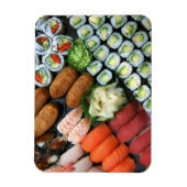 Magnet Flexible Assortiment de sushis japonais favoris (Vertical)
