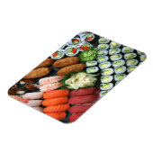 Magnet Flexible Assortiment de sushis japonais favoris (Côté Gauche)