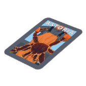 Magnet Flexible Astoria, OregonKing Crab (Côté Gauche)