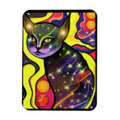 Magnet Flexible Astral Cat- (Vertical)