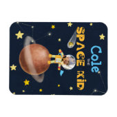 Magnet Flexible 👨 🚀 Astronaut thème Espace mignon Personnalisé (Horizontal)