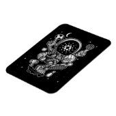 Magnet Flexible Astronaute Cardano Coin-Crypto (Côté Gauche)
