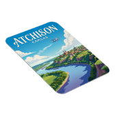 Magnet Flexible Atchison Kansas (Côté Droit)