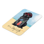 Magnet Flexible Atelier noir d'été (Côté Gauche)