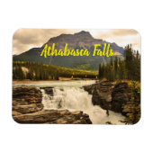Magnet Flexible Athabasca Falls Canada stylisé (Horizontal)