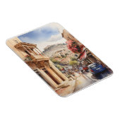 Magnet Flexible Athènes Grèce aquarelle (Côté Droit)