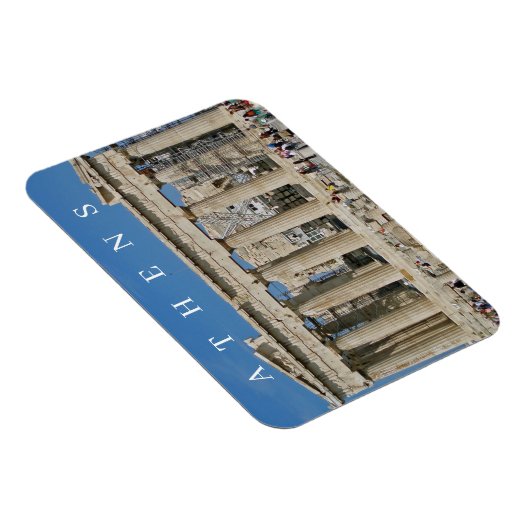 Magnet Flexible Athènes Vue Parthénon aimant frigo (Côté Droit)