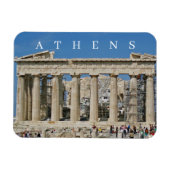 Magnet Flexible Athènes Vue Parthénon aimant frigo (Horizontal)
