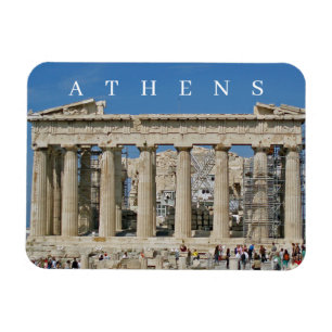Magnet Flexible Athènes Vue Parthénon aimant frigo