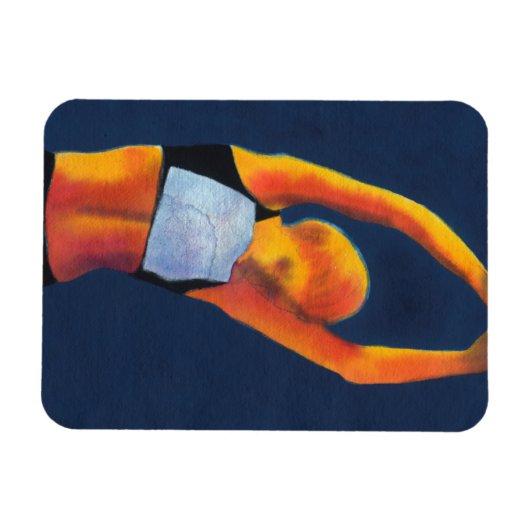 Magnet Flexible Athlète 2011 (Horizontal)