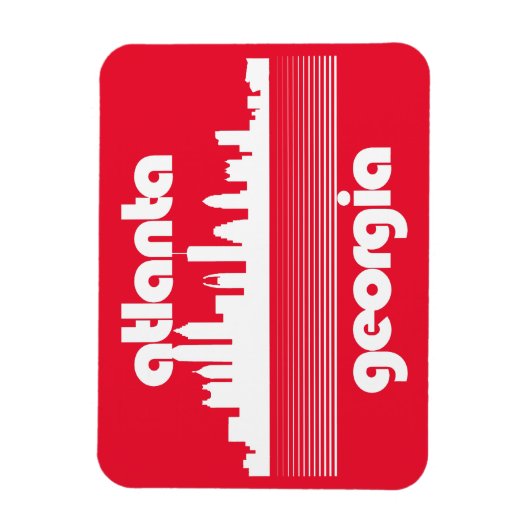 Magnet Flexible Atlanta Géorgie (Vertical)