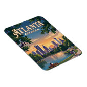 Magnet Flexible Atlanta Géorgie (Côté Droit)