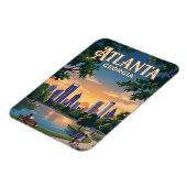 Magnet Flexible Atlanta Géorgie (Côté Gauche)