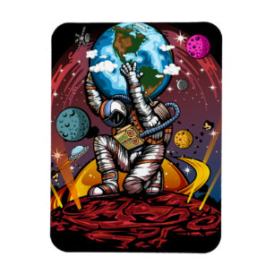 Magnet Flexible Atlas Space Man