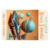 Magnet Flexible Atomic Futuristic Sky View Cruiser Car  (Horizontal)