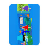 Magnet Flexible Atomique Palm Springs Cocktail Party Flexible Phot (Vertical)