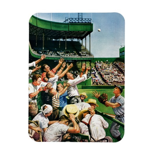 Magnet Flexible Atteindre la balle de course à domicile (Vertical)