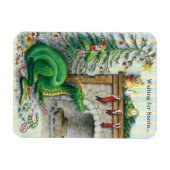 Magnet Flexible Attente de l'aimant Père Noël (Horizontal)