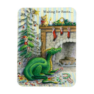 Magnet Flexible Attente de l'aimant Père Noël