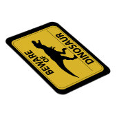 Magnet Flexible Attention aux dinosaures (Côté Droit)