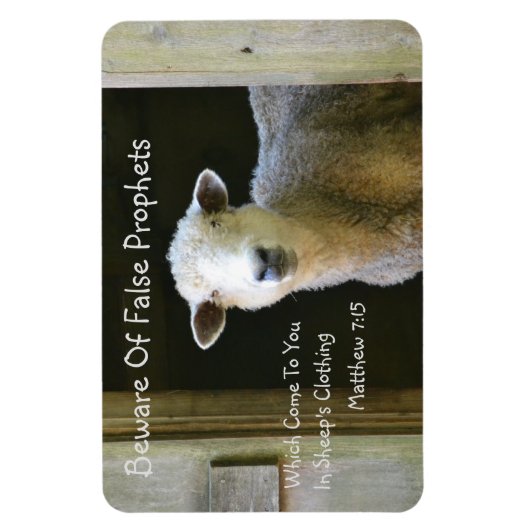 Magnet Flexible Attention Aux Faux Prophètes (Vertical)