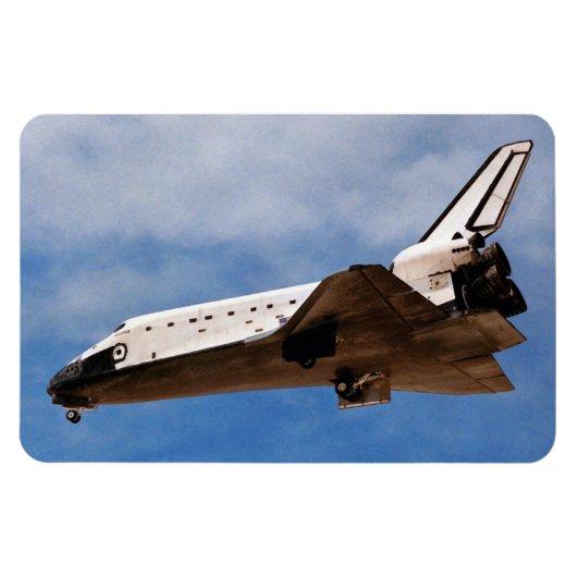 Magnet Flexible Atterrissage de la navette spatiale Atlantis STS-3 (Horizontal)