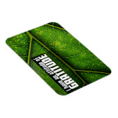 Magnet Flexible "Attitude de gratitude" Motivation Affirmation (Côté Droit)