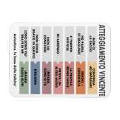 Magnet Flexible Attitude gagnante (Horizontal)