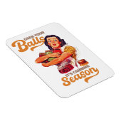 Magnet Flexible Attrapez vos boules, sa saison de canne, attrapez- (Côté Droit)