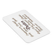 Magnet Flexible Attributs du pasteur (Côté Droit)