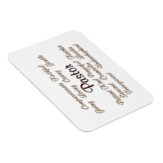 Magnet Flexible Attributs du pasteur (Côté Droit)