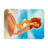 Magnet Flexible Au Beach Pin Up (Horizontal)