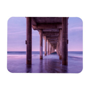 Magnet Flexible Aube violette à Scripps Pier