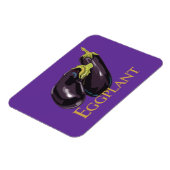 Magnet Flexible Aubgergine de l'aubergine (Côté Gauche)