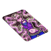 Magnet Flexible Aucun aimant Alien de paix (Côté Droit)