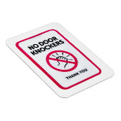 Magnet Flexible Aucun bouton de porte ne signe (Côté Droit)