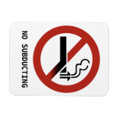 Magnet Flexible Aucun logo d'envoi (Horizontal)