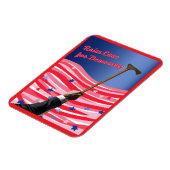 Magnet Flexible Augmenter l'aimant de la démocratie en canne (Côté Gauche)