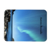 Magnet Flexible Aurora boréale, aurores boréales (Horizontal)