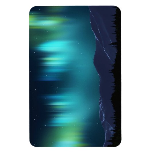 Magnet Flexible Aurora Borealis (Vertical)